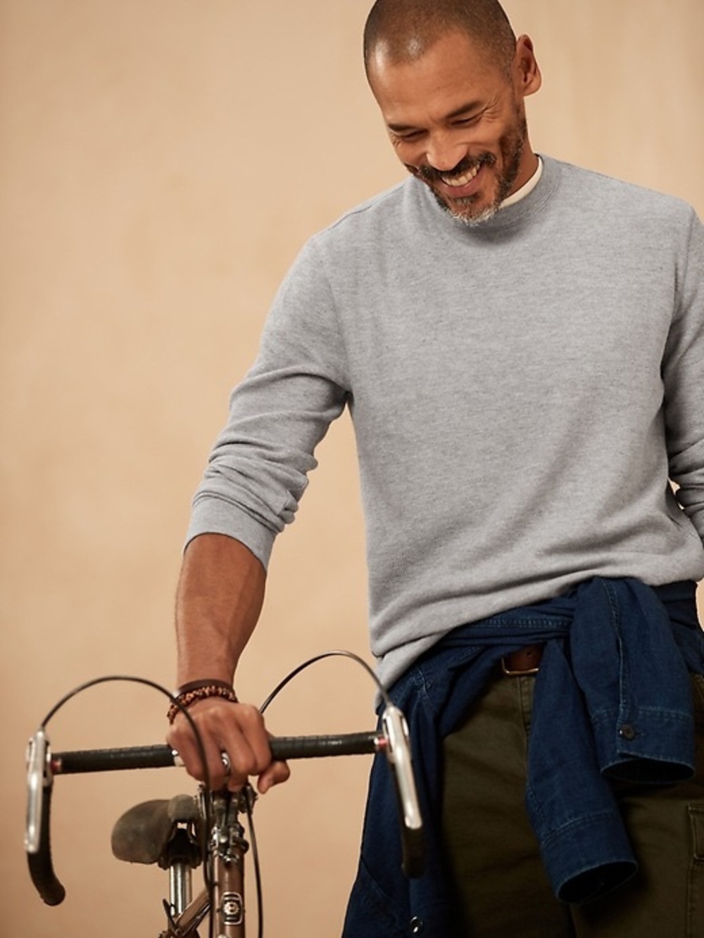 Banana Republic Brushed Waffle Knit T-Shirt